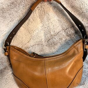 Coach soho Leather Shoulder Bag